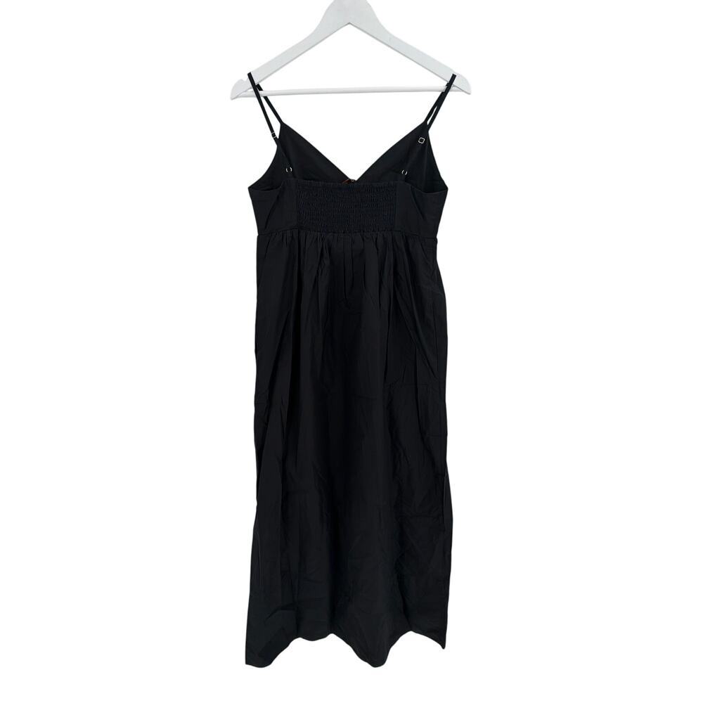 Quince Women's Black 100% Organic Cotton Sleeveless Maxi Dress Size XS - Picture 7 of 12
